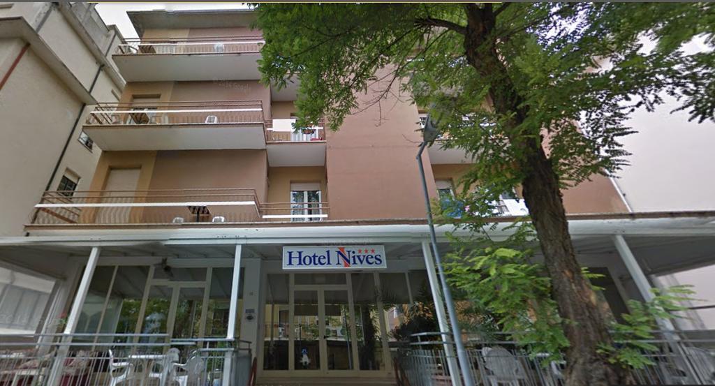 Hotel Nives Rímini Exterior foto